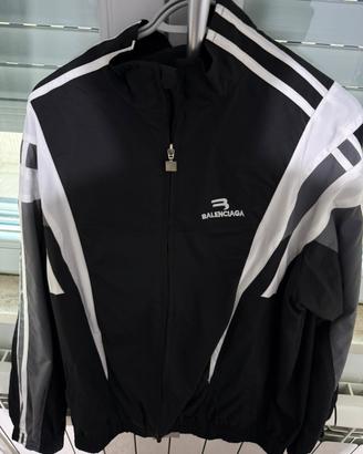 Giacca leggera sportiva Balenciaga nera