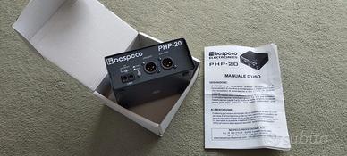 Alimentatore Phantom per microfoni a condensatore