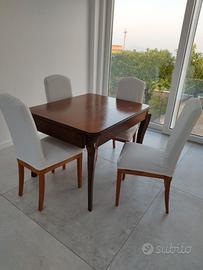 TAVOLO INIZIO 900 CON SEDIE