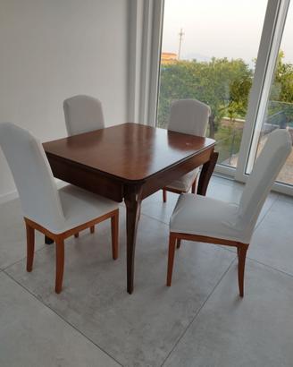 TAVOLO INIZIO 900 CON SEDIE