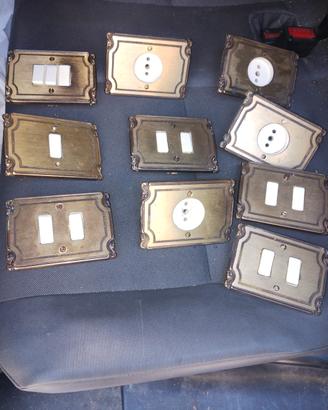 interruttori con placca 