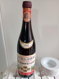 bottiglia di vino 1968 