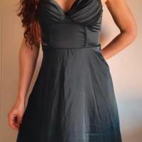 Abito da cerimonia  in raso verde