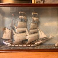 Diorama antico di grosse dimensioni