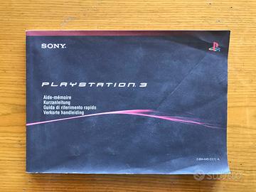 Manuale originale SONY PlayStation 3