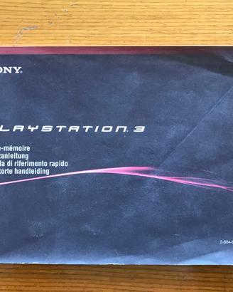 Manuale originale SONY PlayStation 3