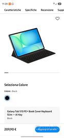 galaxy tastiera samsung fe 10