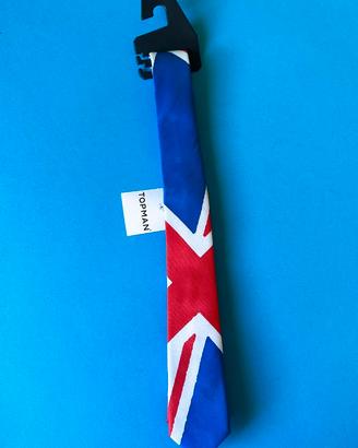 Cravatta Slim "Union Jack" di Topman - Nuova