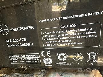 Batteria per fotovoltaico