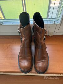 Stivaletti di pelle made in Italy