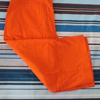 Pantaloni spiaggia Triumph arancioni  lino cotone