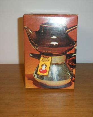Caffettiera ceramica Mancioli Letizia vintage