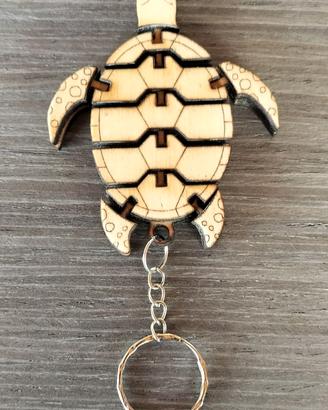 Portachiavi in forma di tartaruga