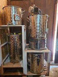 Impianto produzione birra Homebrewers Polsinelli