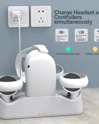 Oculus Quest 2 Kit di ricarica per 