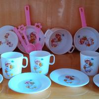Set plastica Strawberry Shortcake vintage 