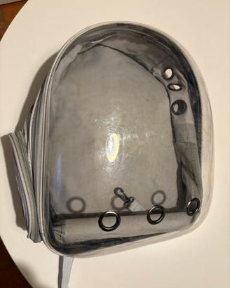 Zaino trasportino gatti