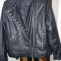 giubbotto in ecopelle bimba 12 anni