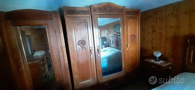 camera da letto in ciliegio