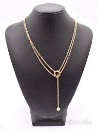 CARTIER TRINITY COLLANA CIONDOLO ORO 18 KT