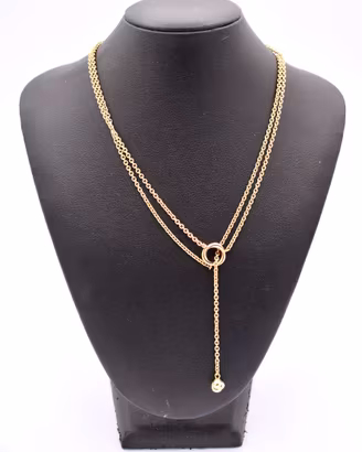 CARTIER TRINITY COLLANA CIONDOLO ORO 18 KT
