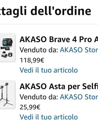 AKASO Brave 4 Pro Action Cam 4K

