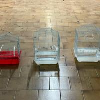 3 Gabbiette per canarini