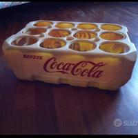 Cassetta coca cola porta bottiglie birra 1969