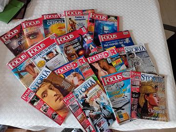 vari nm di rivista Focus