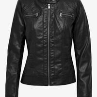 Giacca in similpelle - donna 