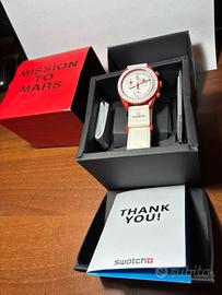 Swatch x Omega Bioceramic - Mission to Mars