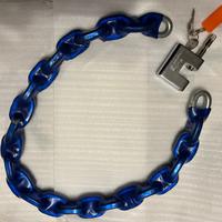 Catena antifurto moto/scooter 96 cm con lucchetto