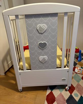 Lettino Foppapedretti con sponda a scomparsa