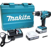 Makita Drill with Impact 18 V 2 batteries Nuovo