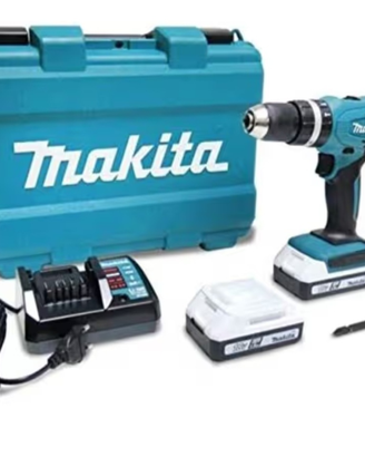 Makita Drill with Impact 18 V 2 batteries Nuovo