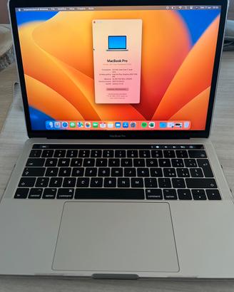 MacBook Pro TouchBar i7 16gb ram 1TB SSD 13"