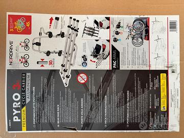 Portabici PYRO 3 bici