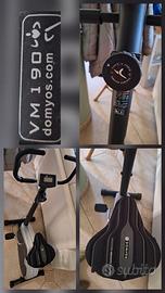 Cyclette Domyos VM 190 con Coprisella in Memory Fo
