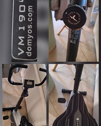 Cyclette Domyos VM 190 con Coprisella in Memory Fo