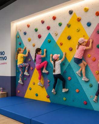 Arrampicate per Bambini per Scuole e Aree Sport