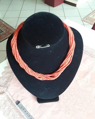 Collana in corallo 