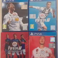 Gioco/Giochi Fifa 18,19,19ultimate team,20 per ps4