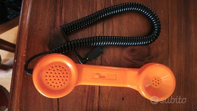 Cornetta Telefonica Retrostar Arancione per Cellul