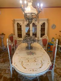 Sala da pranzo stile veneziano