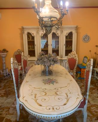 Sala da pranzo stile veneziano