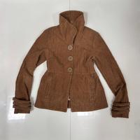 vintage brown corduroy jacket women
