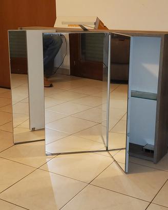 mobiletto bagno sopra lavandino 