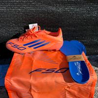 Adidas F50 Elite FG arancioni/blue-Nuove