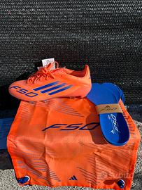 Adidas F50 Elite FG arancioni/blue-Nuove