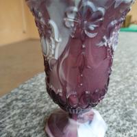 vaso da fiori in marmo rosa